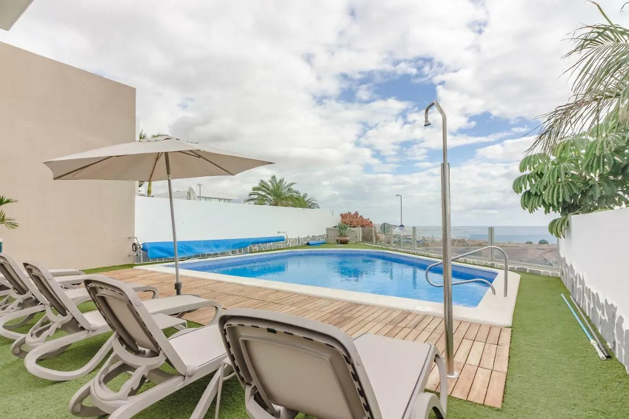 Villa Isabella, Luxury Villa With Heated Pool Ocean View In Adeje, Tenerife Costa Adeje